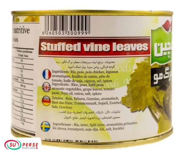 Conserves de Dolmeh de feuilles de vigne Kamchin - 460 grammes