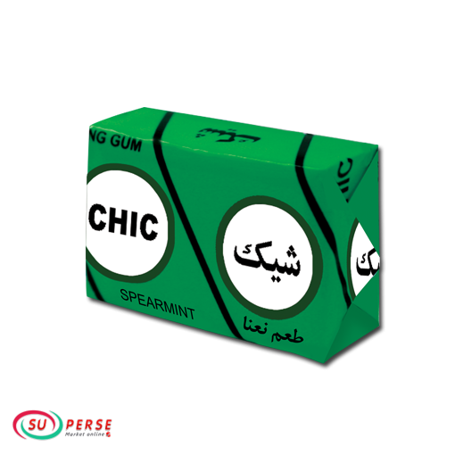 آدامس شیک با طعم نعناع - 2 گرم