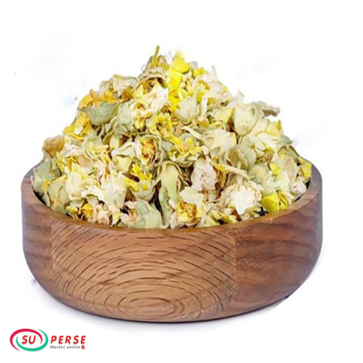 گلبرگهای گل ختمی خشک شده خانوم‌خانوما - 40 گرم