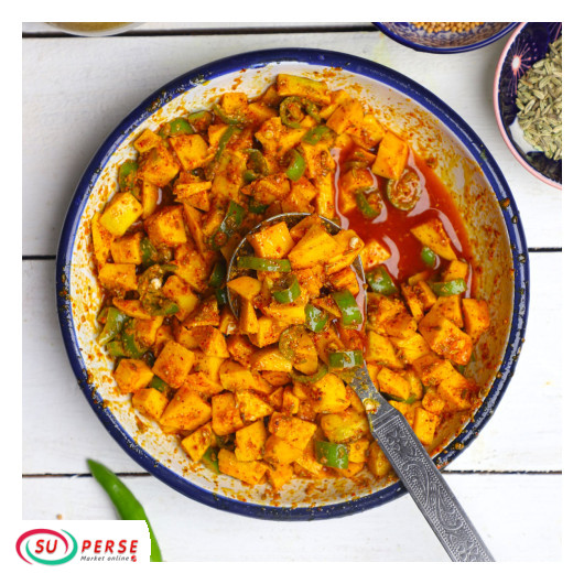 Mélange de cornichons à la mangue Badr - 640 gr