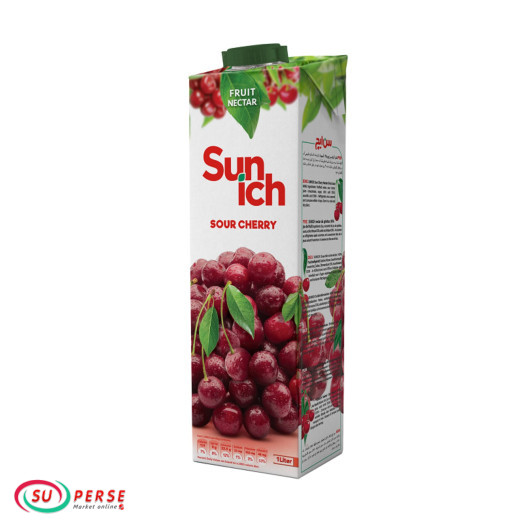 آب میوه آلبالو سن ایچ - 1 لیتر