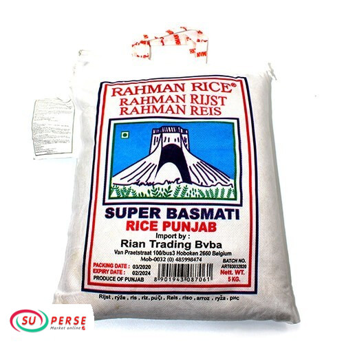 برنج رحمان باسماتی - 5 کیلوگرم