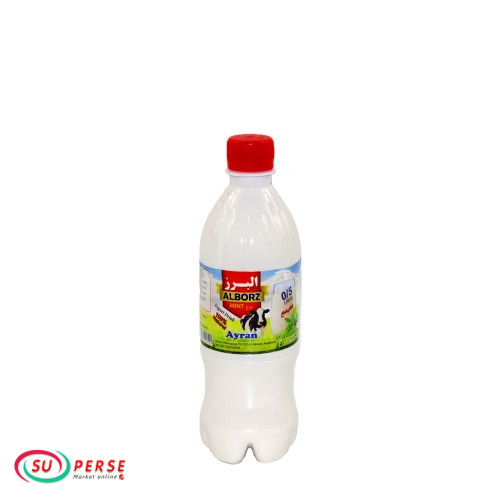 دوغ گازدار و با طعم نعنا Al borz - 1.5 لیتری