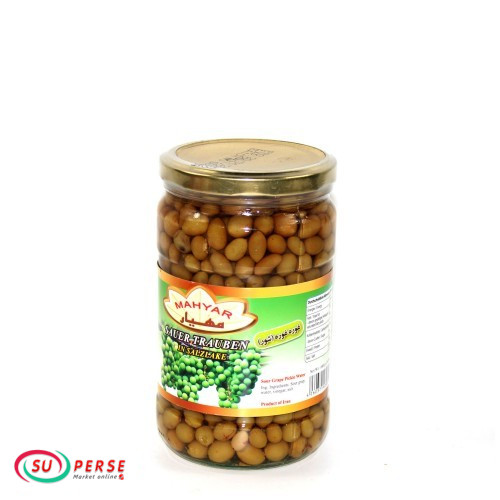 raisins aigres(non mûr)(Ghoureh) au sel de Mahyar 650 gr