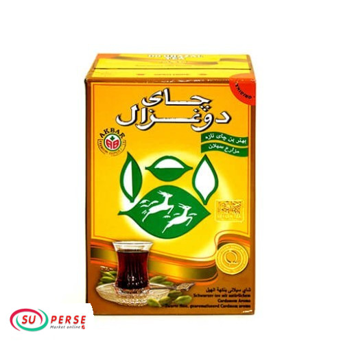 چای هل دار سیلان دو غزال - 500 گرم
