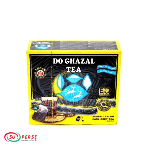 چای کیسه ای ارل گری دوغزال - 100 عددی