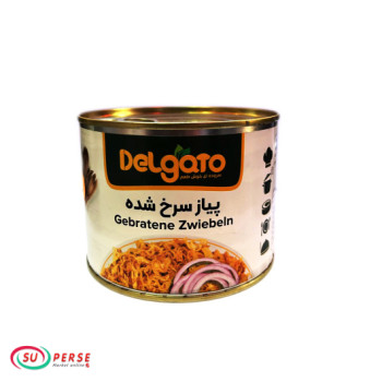 کنسرو پیاز سرخ شده دلگاتو - 200 گرم