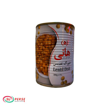 Nourriture aux lentilles en conserve Hani - 380 gr