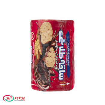 بیسکوییت ساقه طلایی با روکش کاکائو - 200 گرم