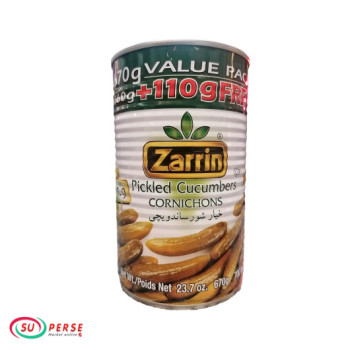 خیارشور ساندویچی زرین - 670 گرم