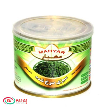کنسرو سبزی سرخ شده مهیار – 420 گرم