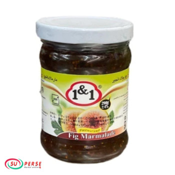 Une et une confiture de figues - 350 grammes