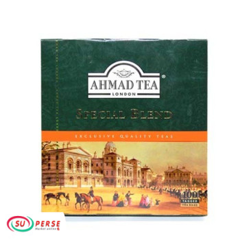 Thé aromatique Special Blend Ahmad en sachet- 100 sachets de 2 grammes