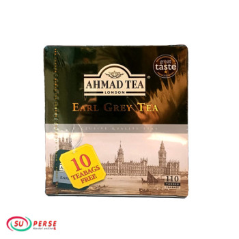 Sachets de thé Earl Grey Ahmed - 100 pièces