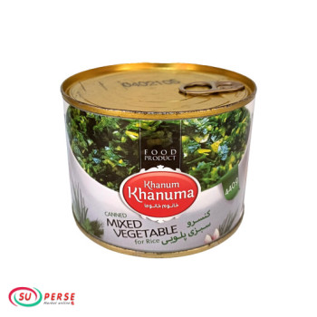 Pilaf de légumes en conserve Khanum Khanama - 440 gr